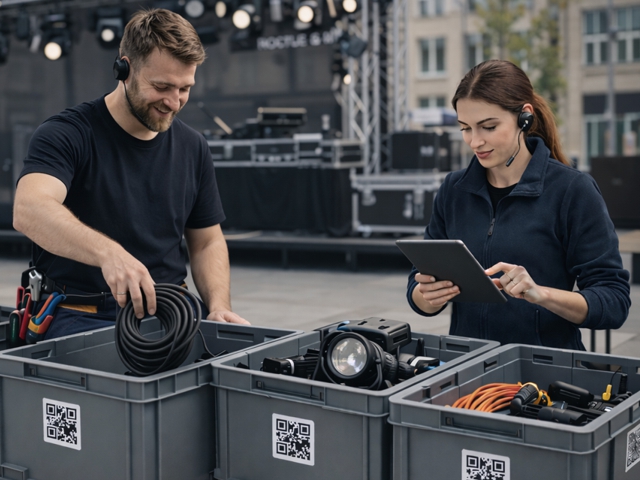 Event Equipment professionell verwalten